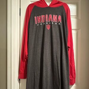 Varsity Red and Gray Hoodie